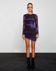 Image de la mini robe Kudra en Cosmic Melt