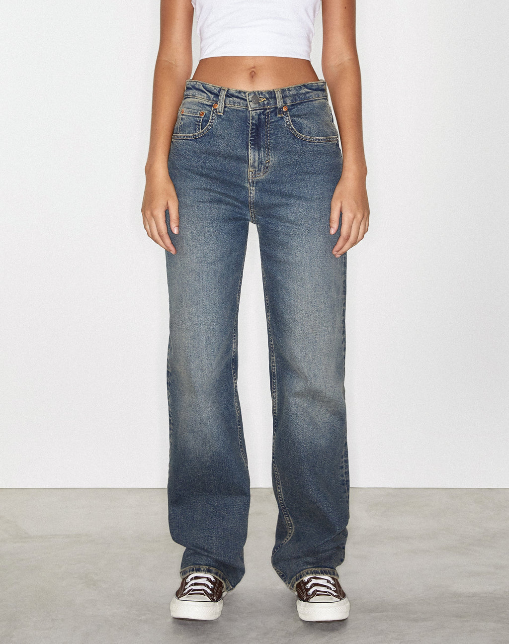 Jeans Parallel en Bryony Twilight Brown et Blue Acid