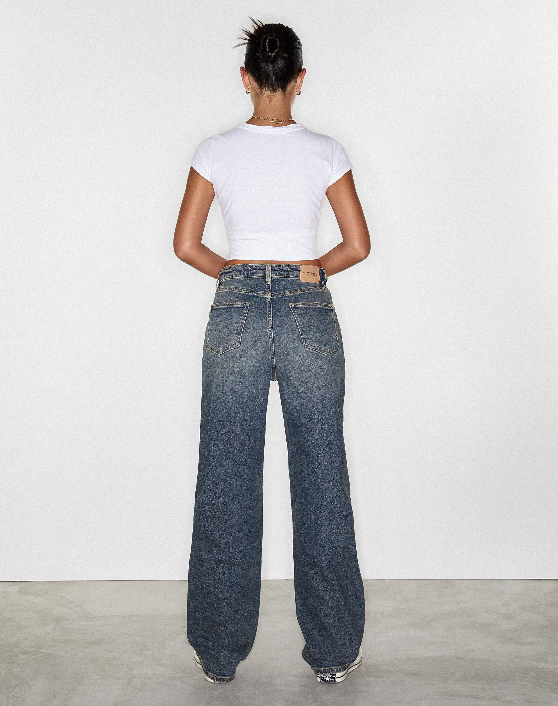 Jeans Parallel en Bryony Twilight Brown et Blue Acid