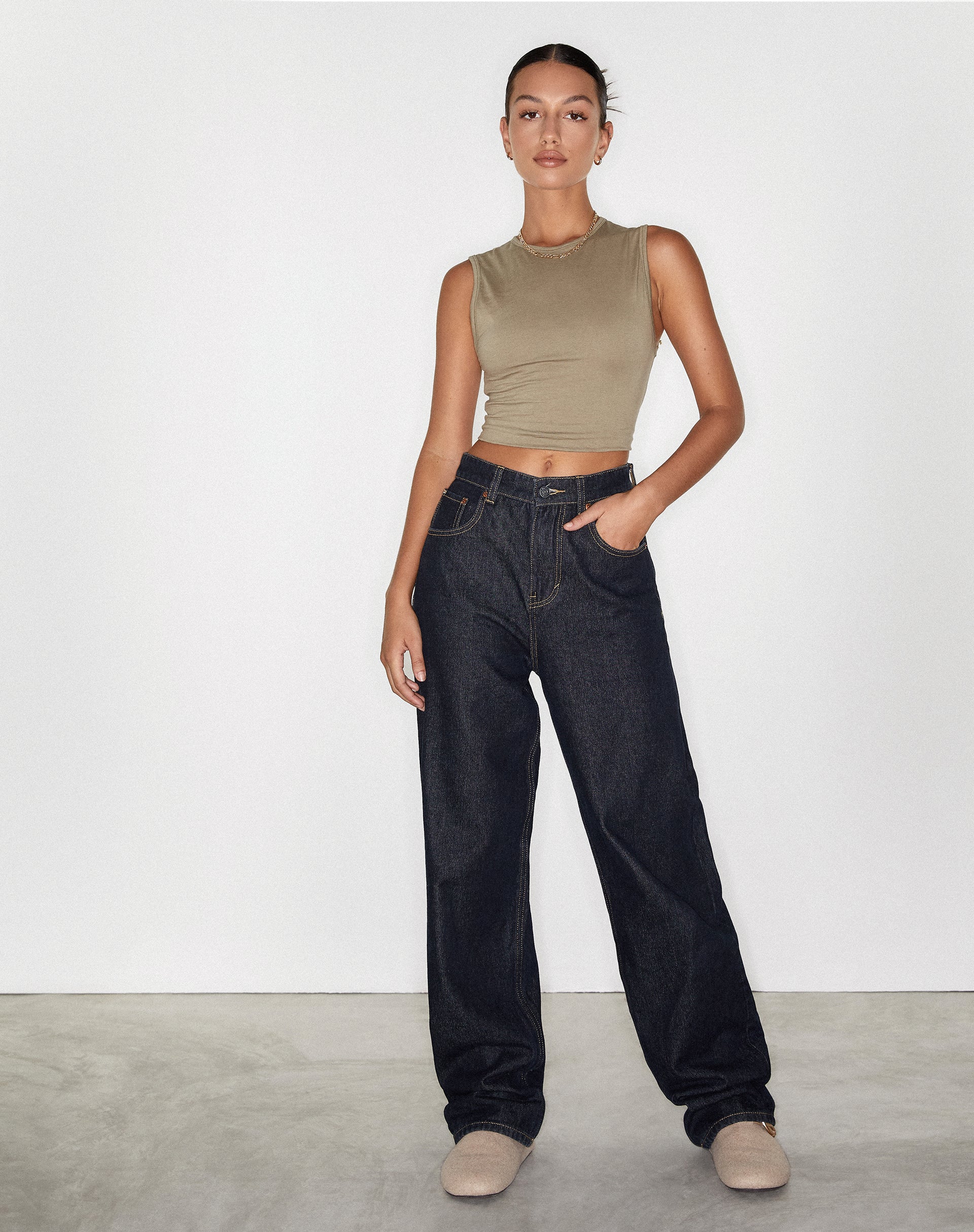 image de Parallel Jeans en Deep Indigo