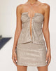 Image de Runi Butterfly Top in Sequin Light Bronze