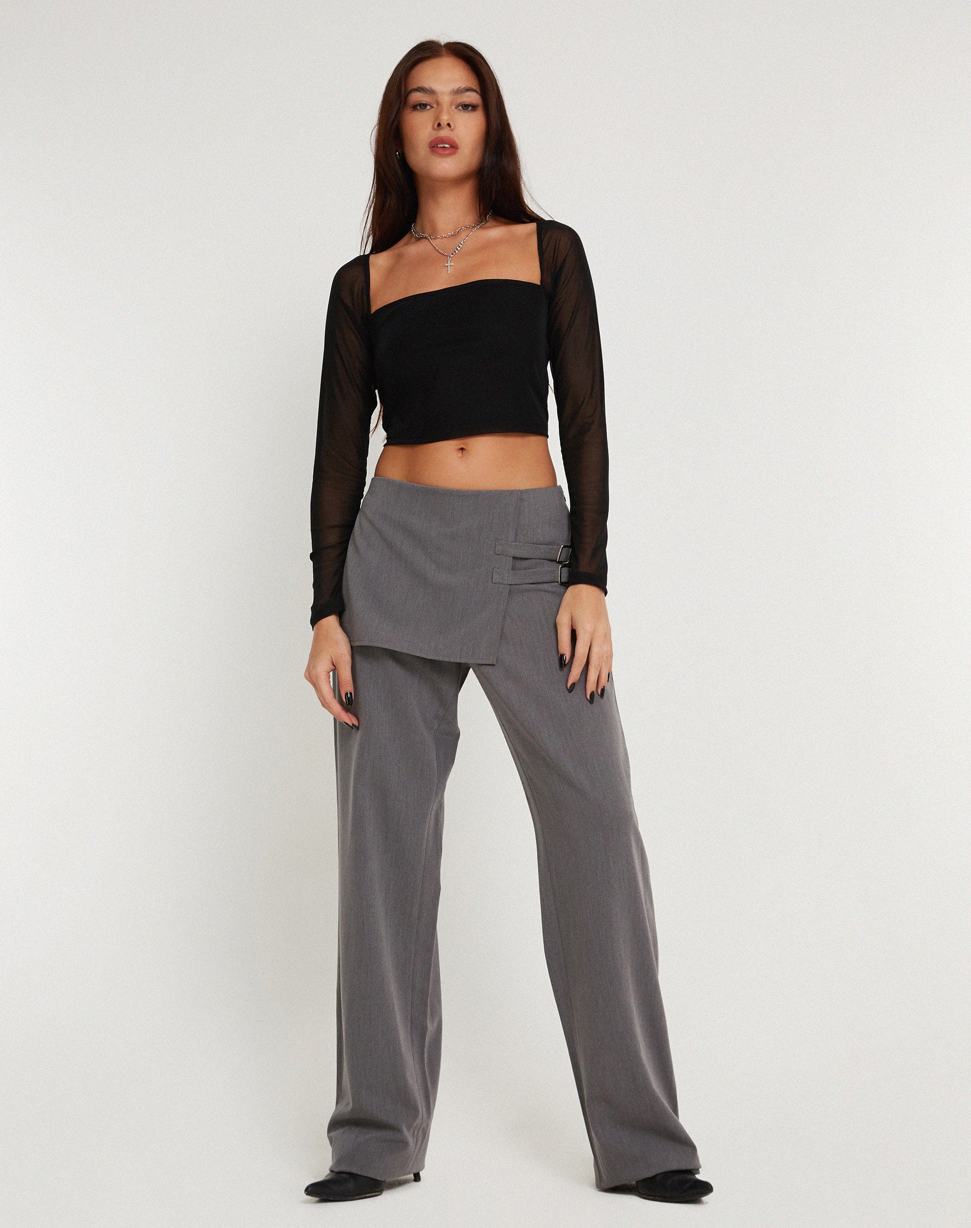 Image de la jupe-pantalon Nahata en anthracite