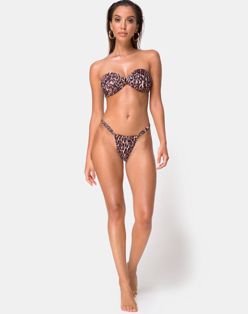 Image de Nakeela Bikini Top in Magic Leopard