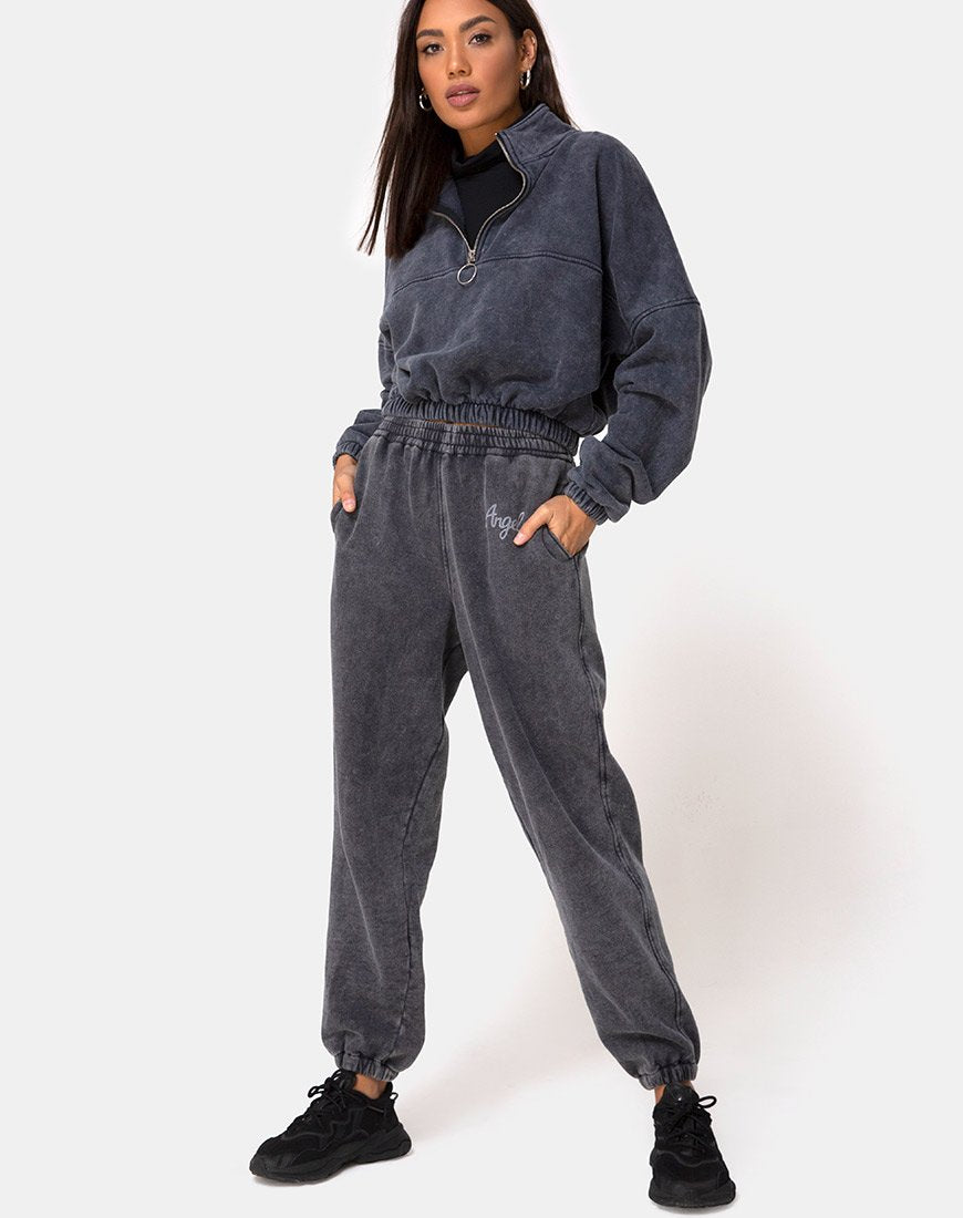 Image de Nance Top in Black Wash