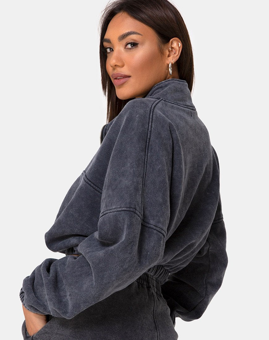 Image de Nance Top in Black Wash