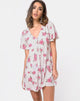 Image de la robe Needy en fleur de rose