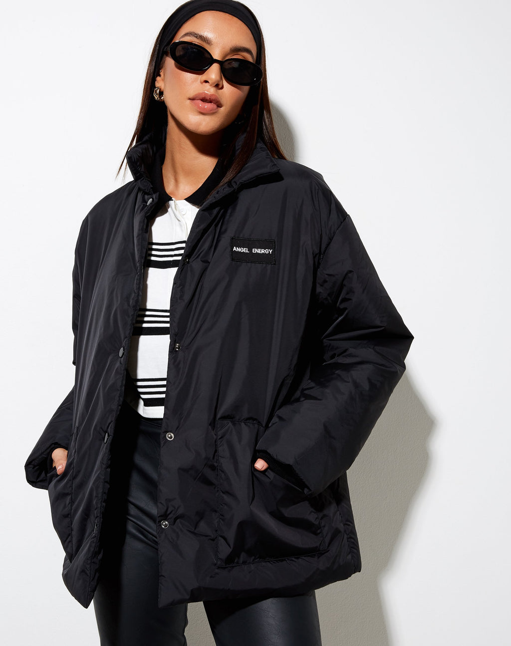 Veste Nemal en noir Label 'Angel Energy