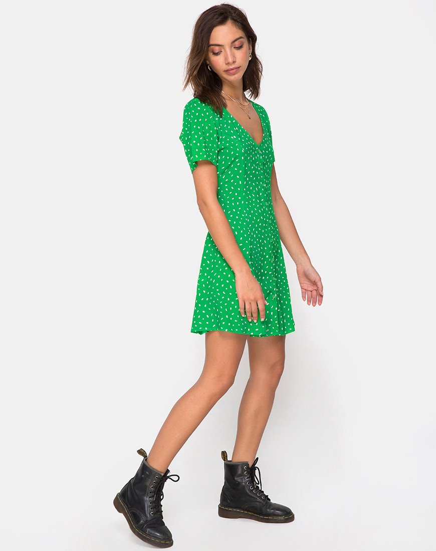 Image de Neyka Dress in Mini Diana Dot Green