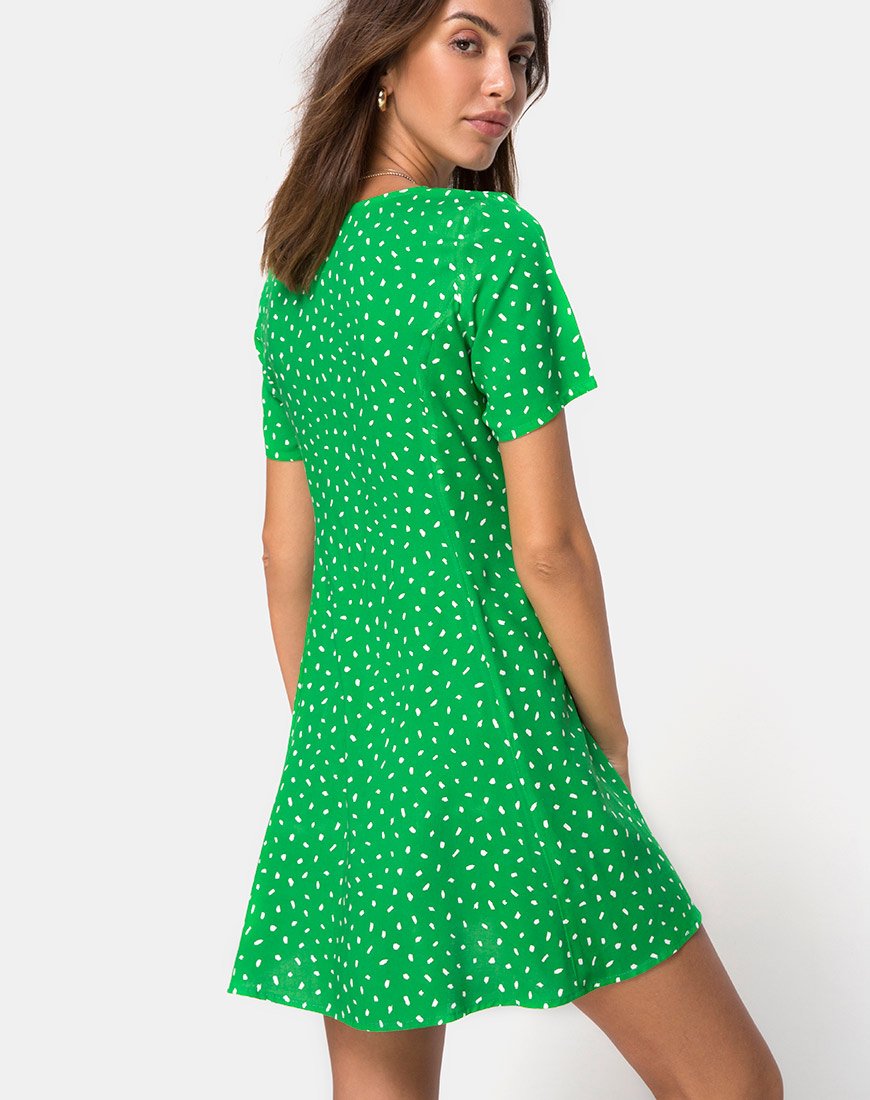 Image de Neyka Dress in Mini Diana Dot Green