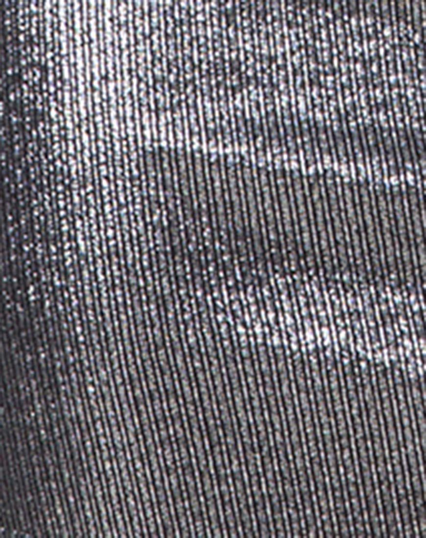 Image de la robe Nia en Rib Shimmer Metallic
