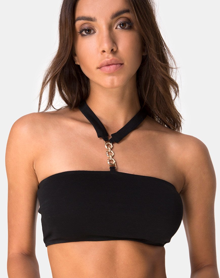 Image de Nia Hardware Top en noir