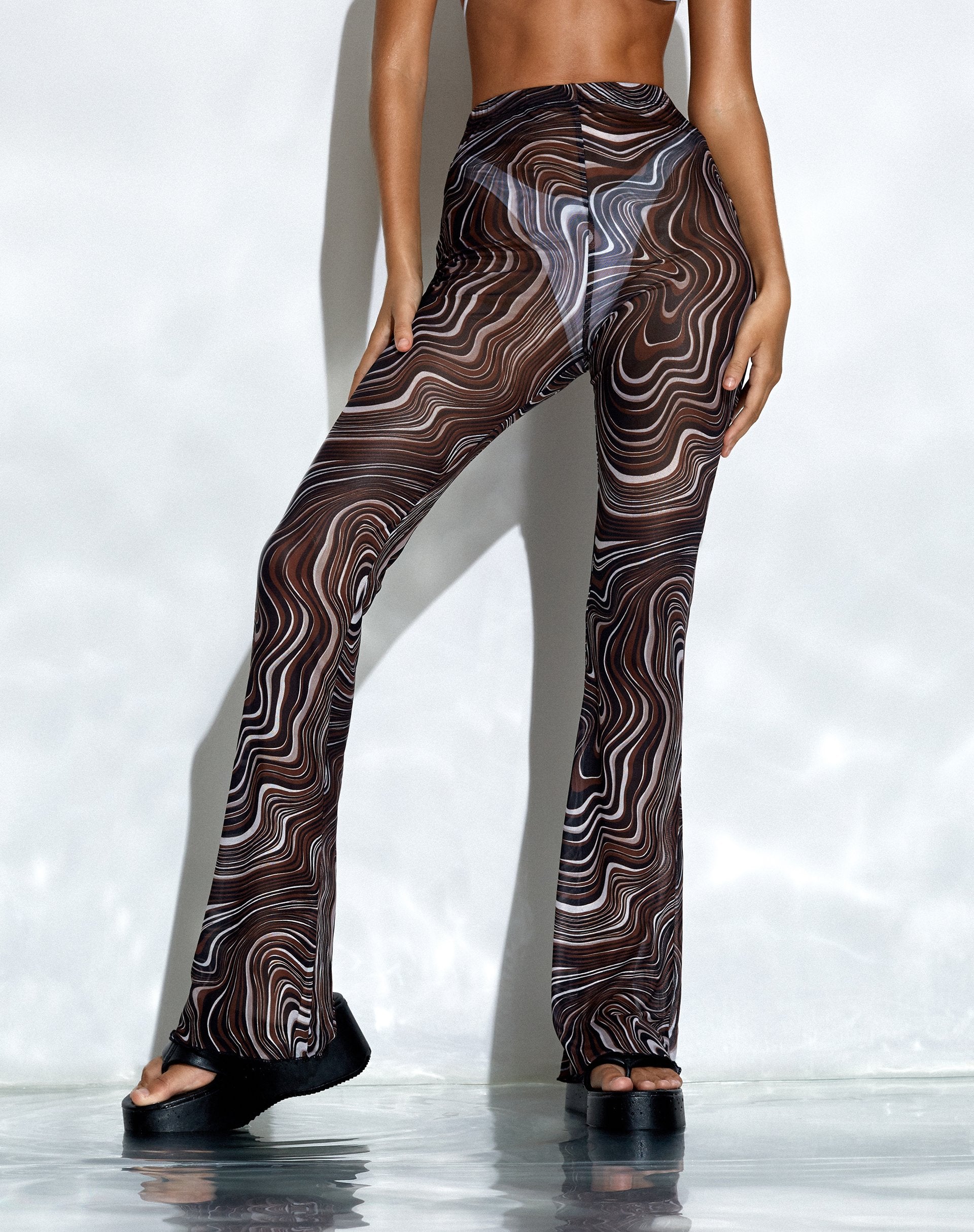 Image de Nizar Trouser in 70s Ripple Brown