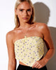Image de Nolda Top in Wild Flower Lemon Drop