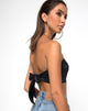 Image de Nolia Tube Top in Satin Black