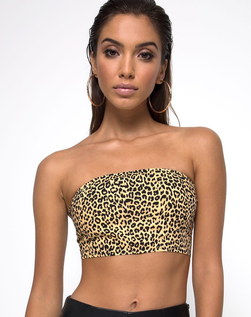 Image de Nolia Tube Top in Rar Leopard