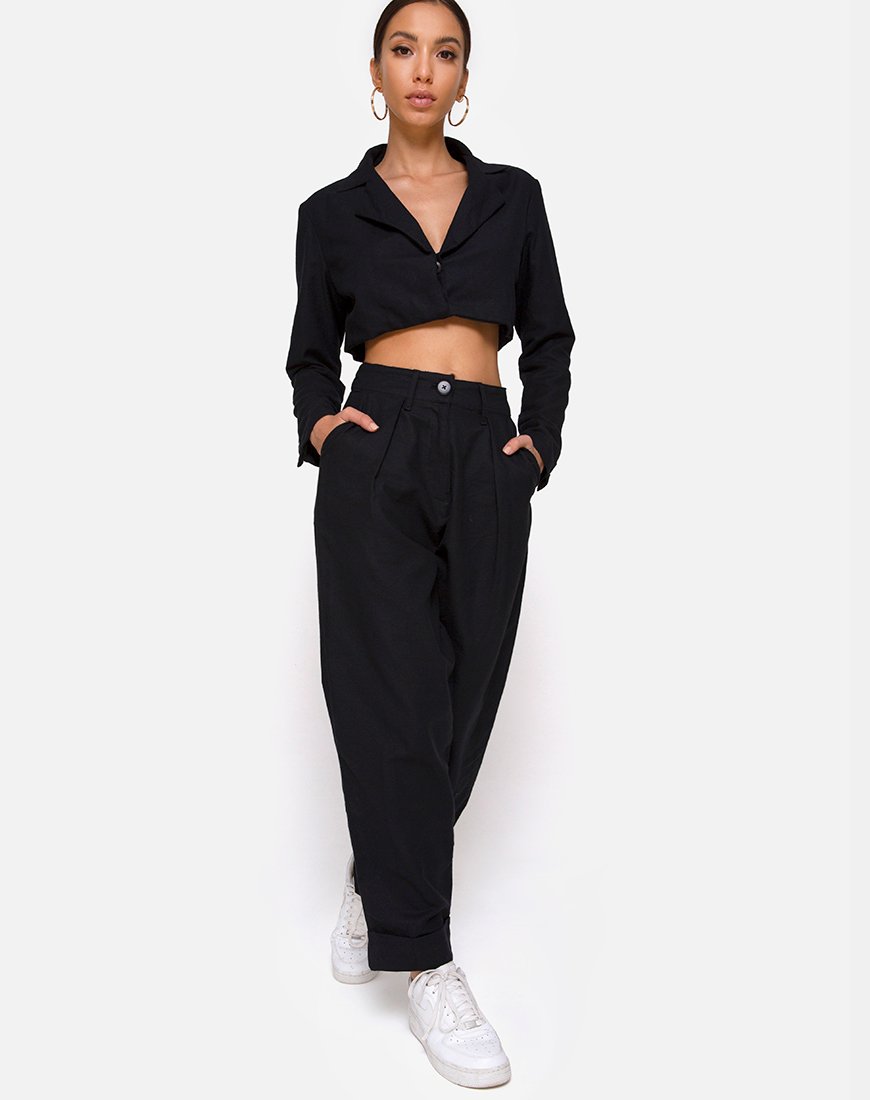 Image du blazer Noly en noir