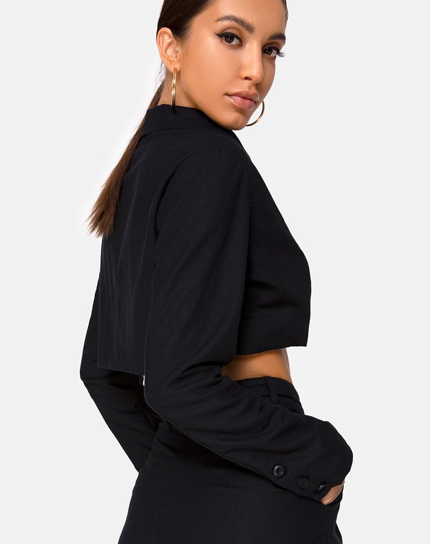 Image du blazer Noly en noir