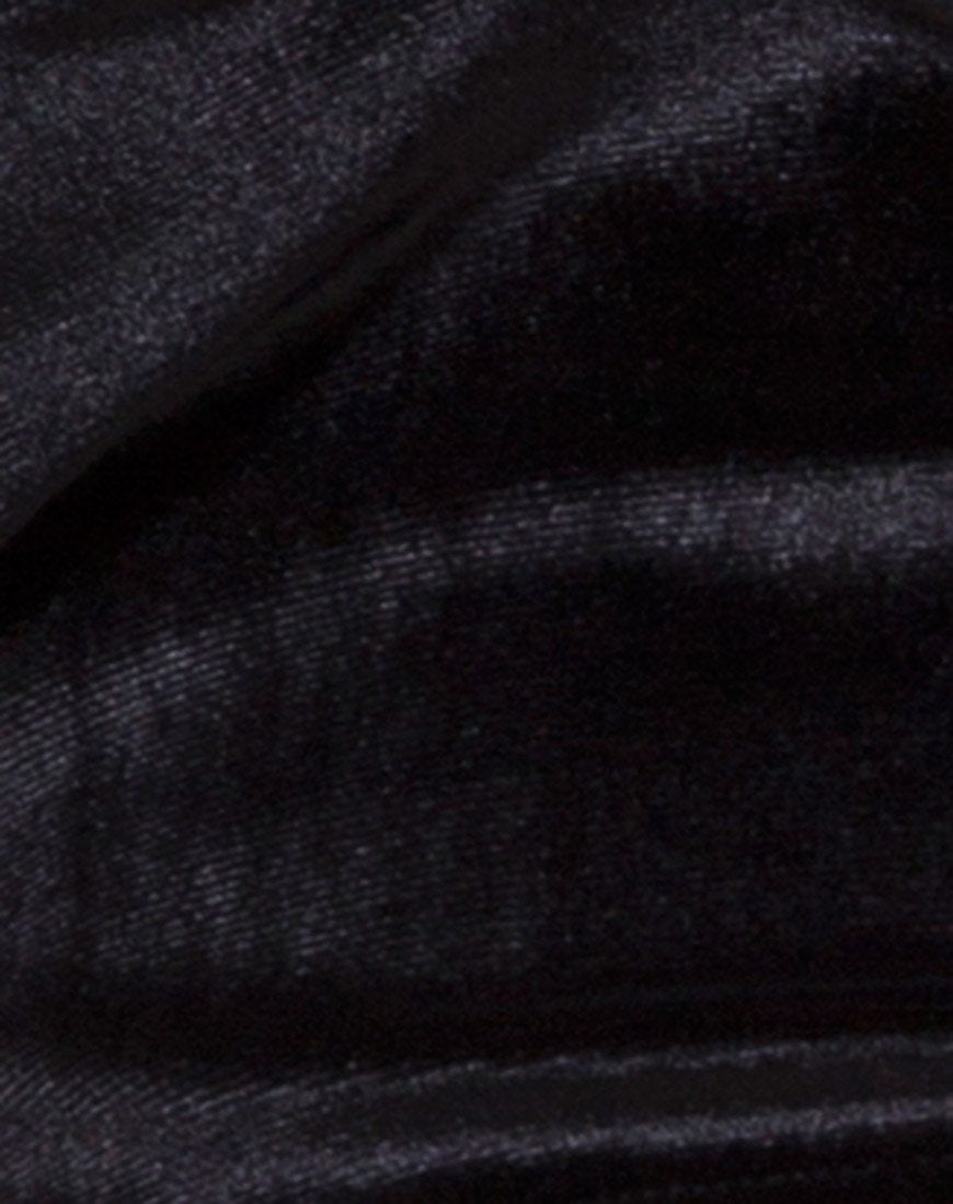 Image de Angel Crop Top in Velvet Black