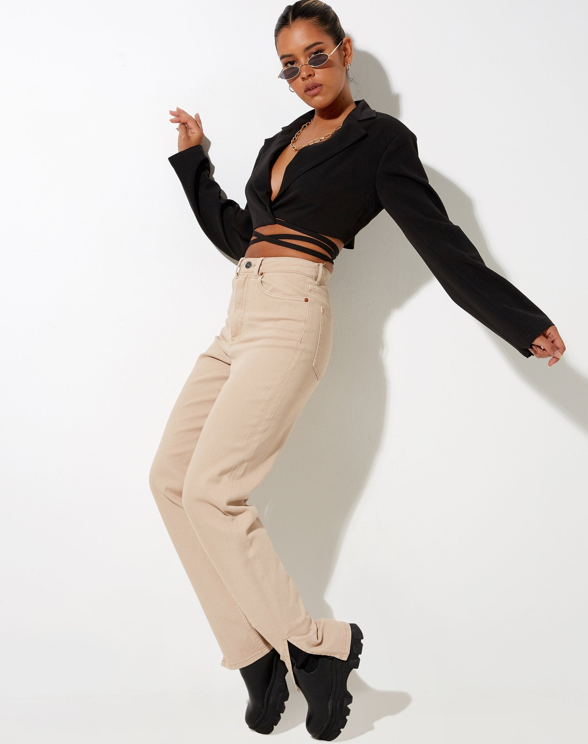 Image de Notus Blazer court en noir