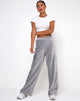 Image de Obeli Pantalon en velours côtelé Gris