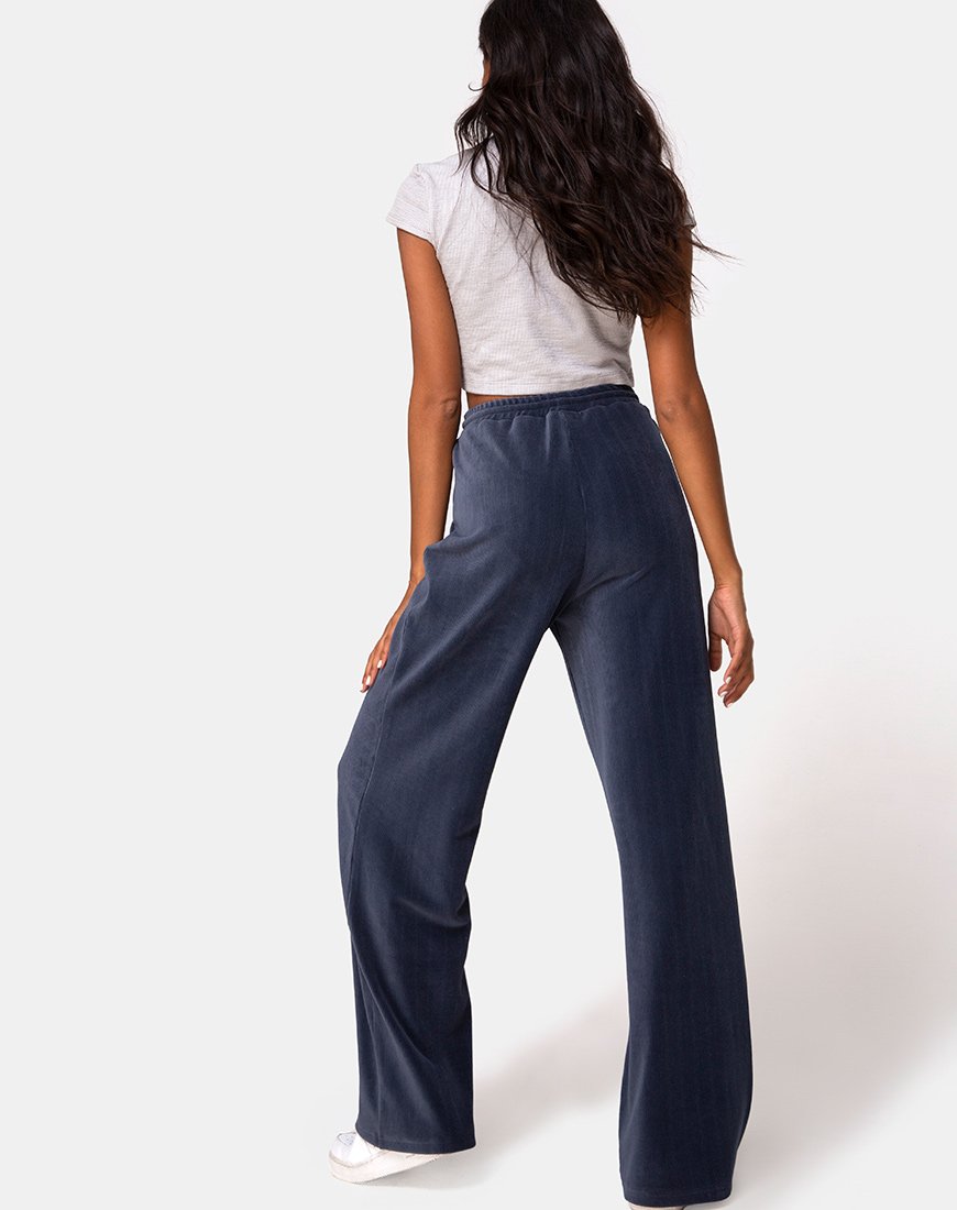 Image de Obeli Trouser in Rib Charcoal