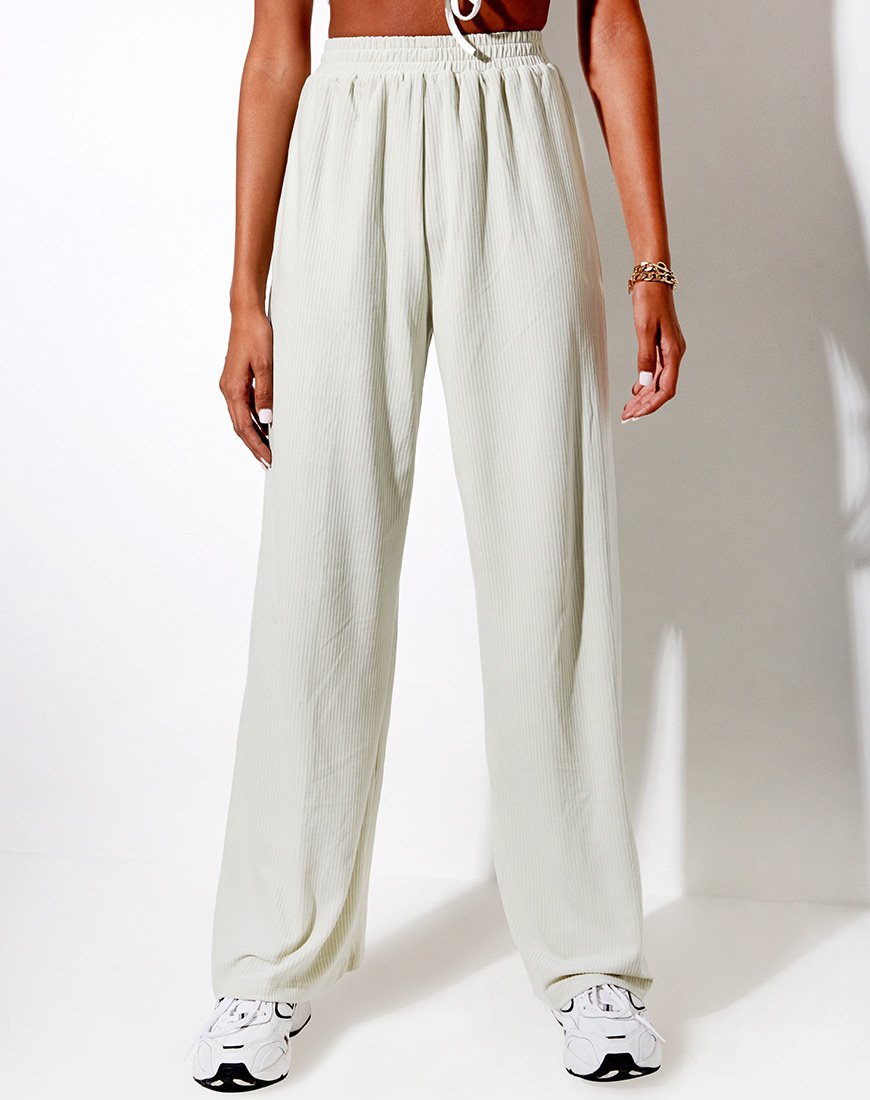 Pantalon Obeli en velours côtelé Minty