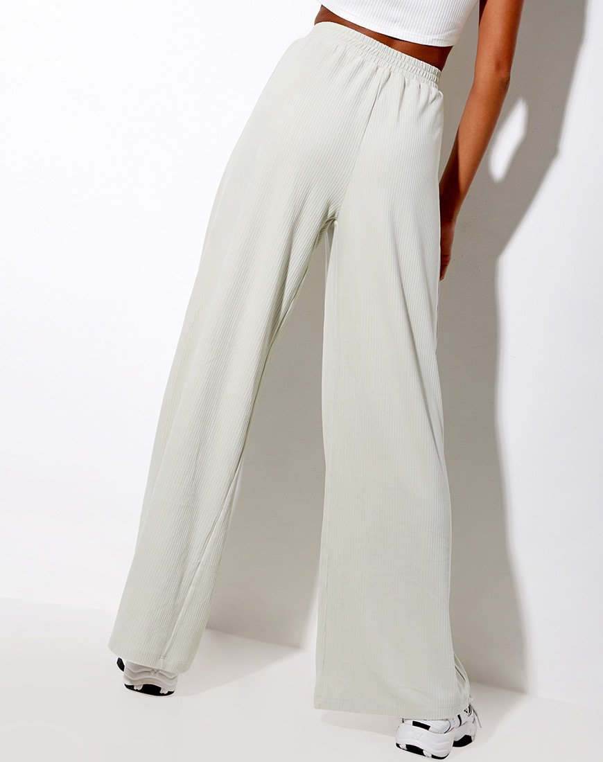 Image de Obeli Pantalon en velours côtelé Minty
