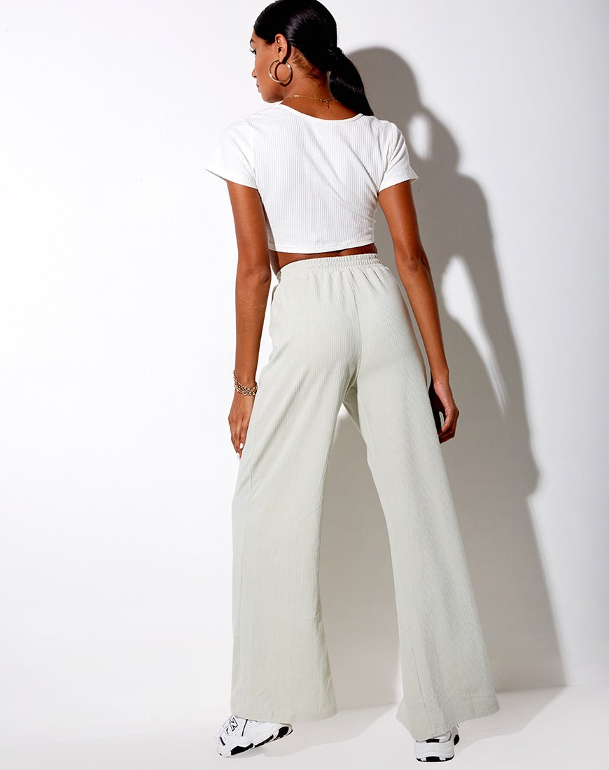Image de Obeli Pantalon en velours côtelé Minty