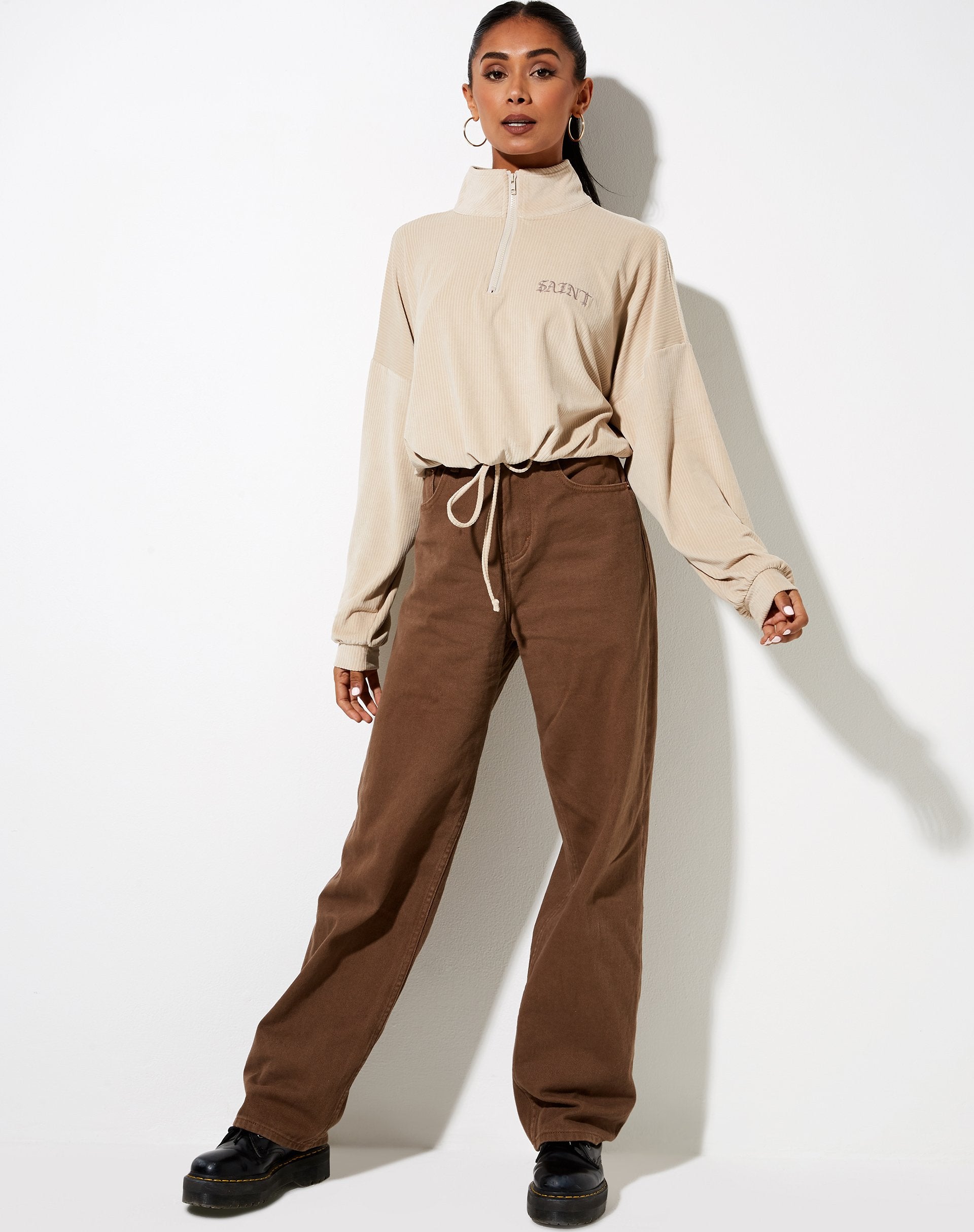 Image de Olini Jumper in Neutral Beige Saint Embro
