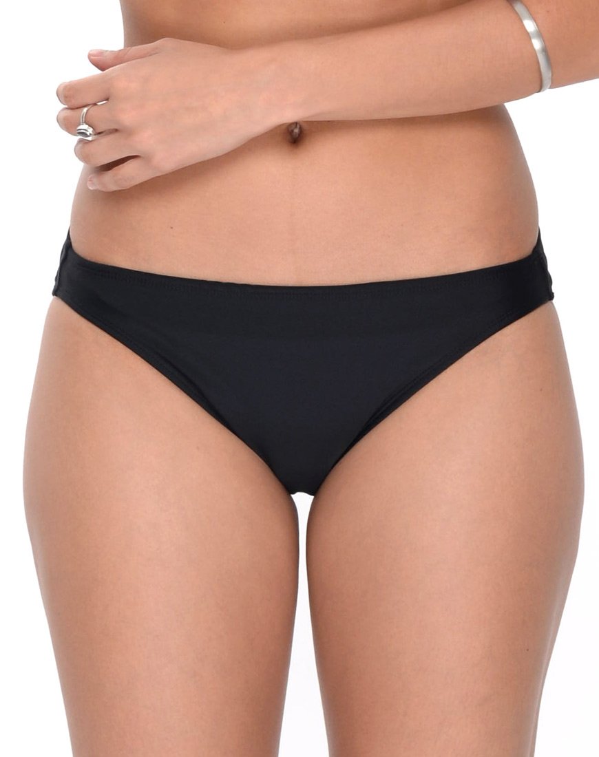 Image de On Point Bikini Bottoms in Flaming Skies Black