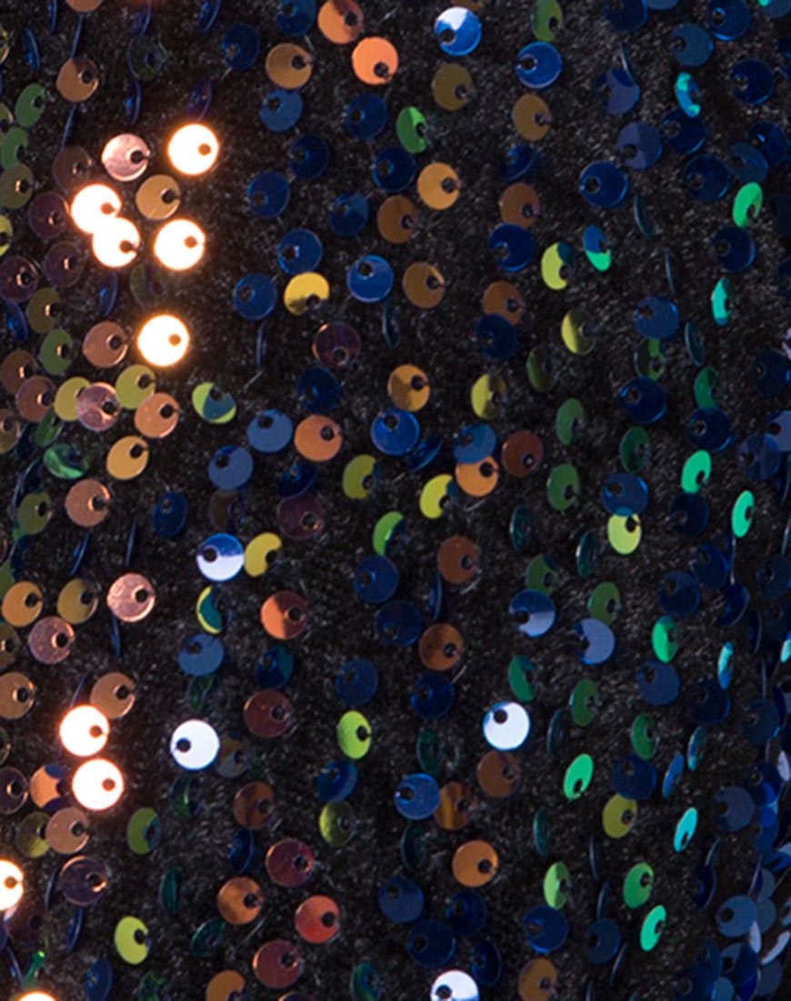 Image du corsage Tamera en paillettes Prism Shine