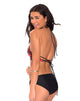 Image de On Point Bikini Bottoms in Flaming Skies Black