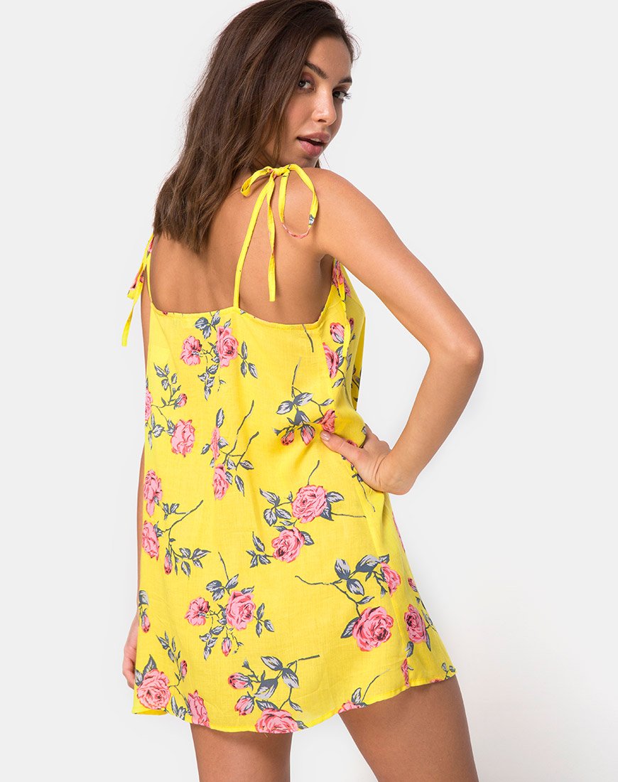 Image de Osla Slip Dress in Candy Rose Yellow