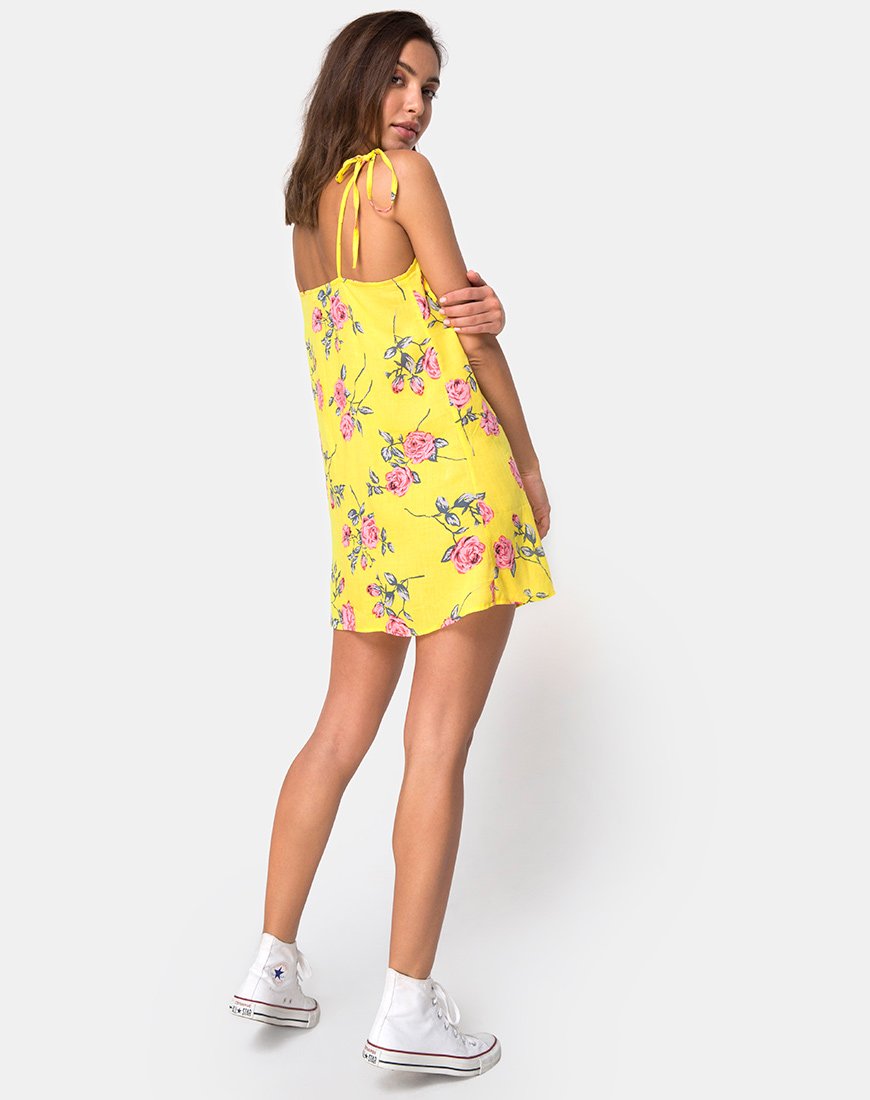 Image de Osla Slip Dress in Candy Rose Yellow