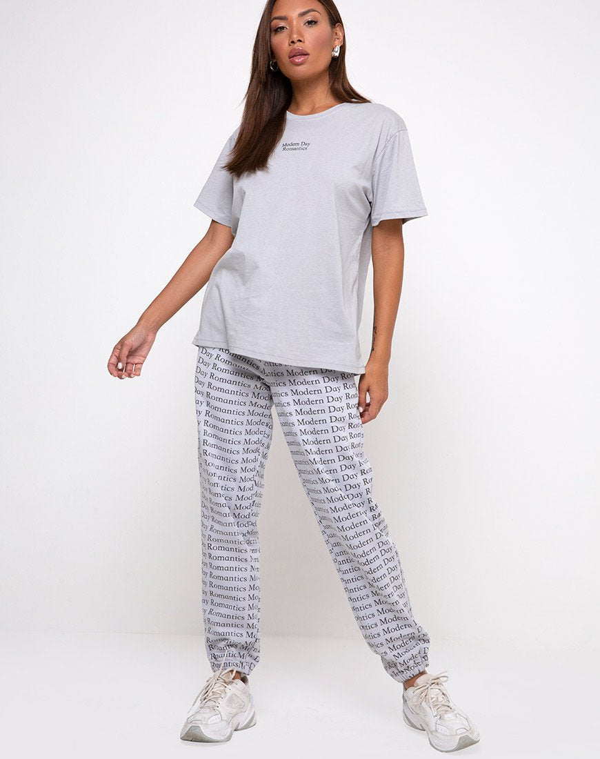 Image of Oversize Basic Tee in Modern Day Romantics Grey