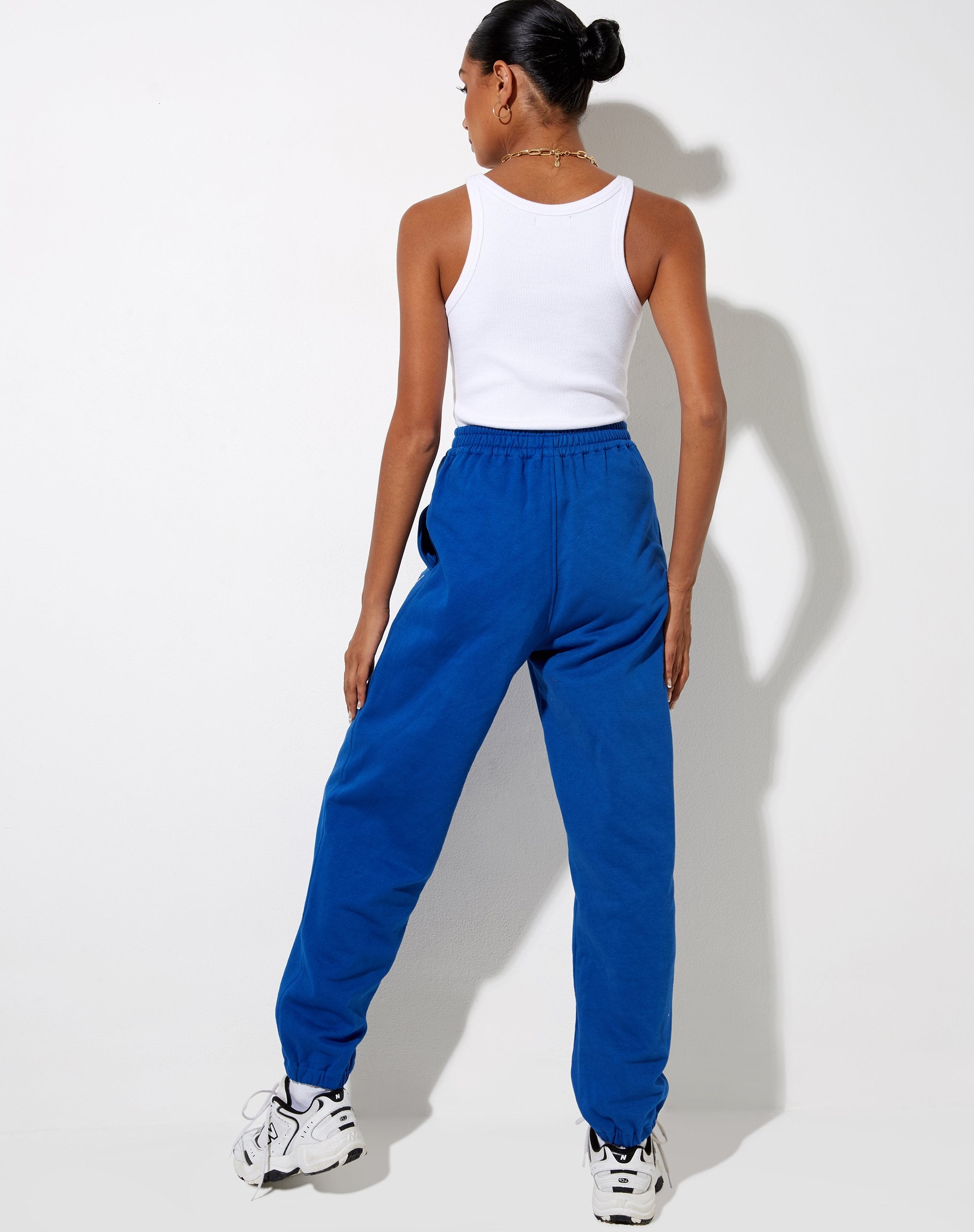 Image of Basta Jogger in Cobalt It Just Hits Different Embro