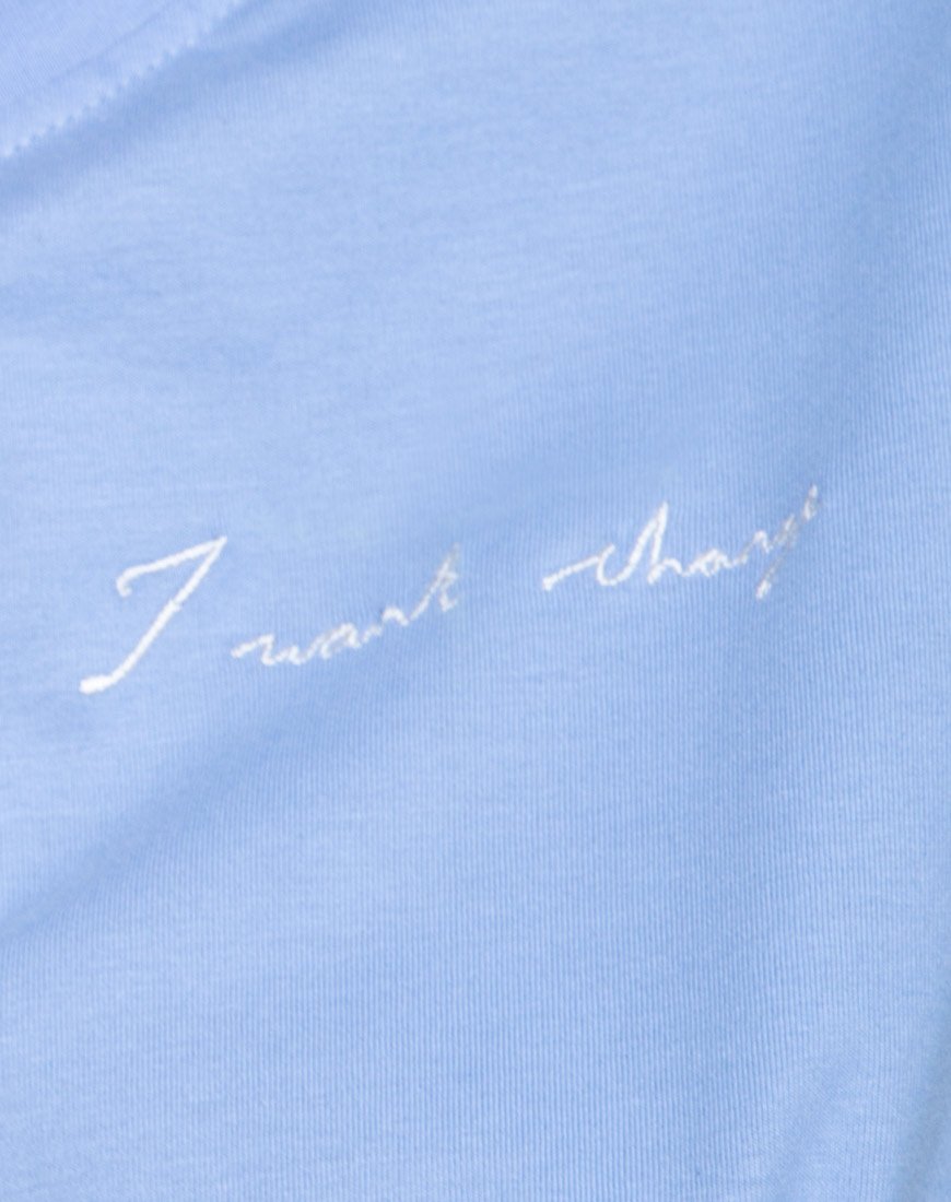 Image of Oversize Basic Tee in I want Change