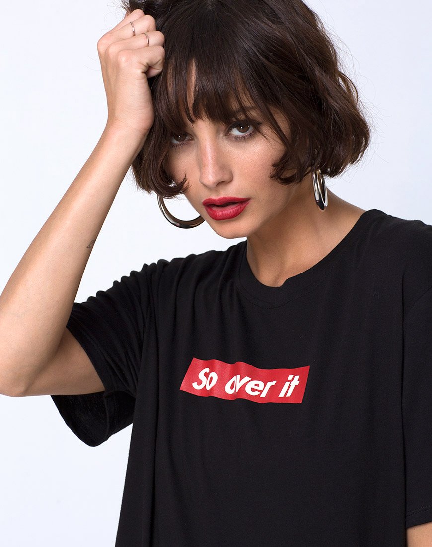 T-shirt basique oversize en So Over It