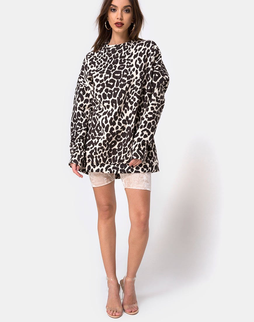 Image de Sweatshirt Oversize en Jaguar Oversize