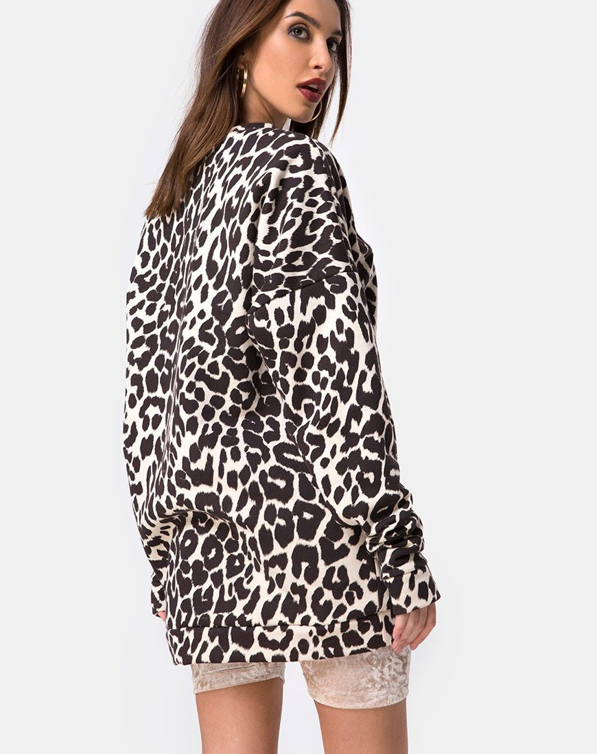 Sweat oversize en Oversize Jaguar
