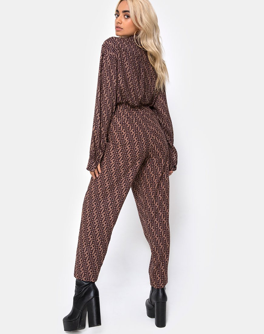 Pantalon Dastan en lune chinoise