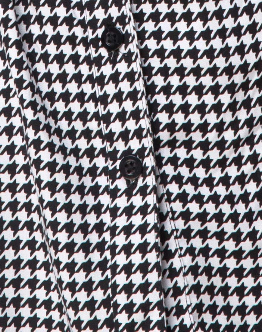 Image de la chemise Oxford en Dogtooth