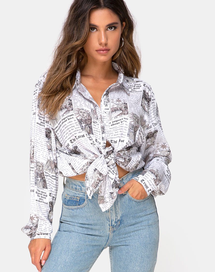 Image de la chemise Oxford dans le Tarot