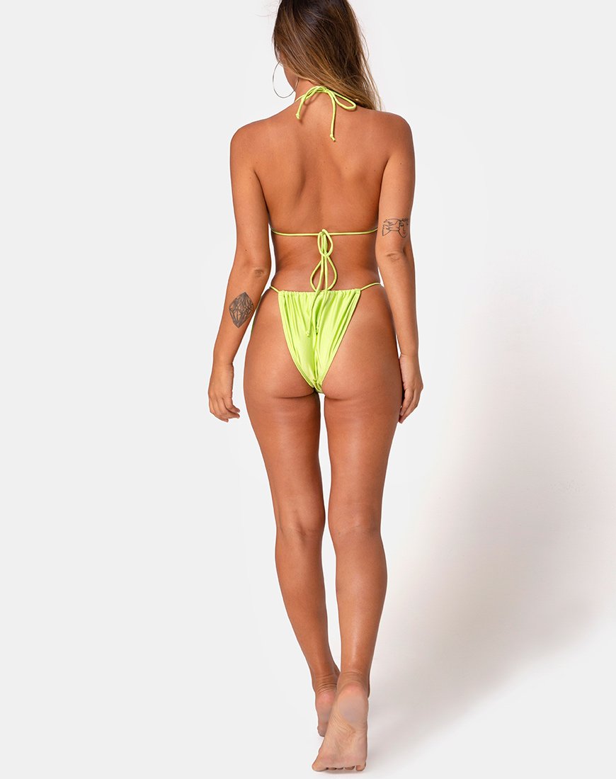 Image de Leyna Bikini Bottom in Pistachio