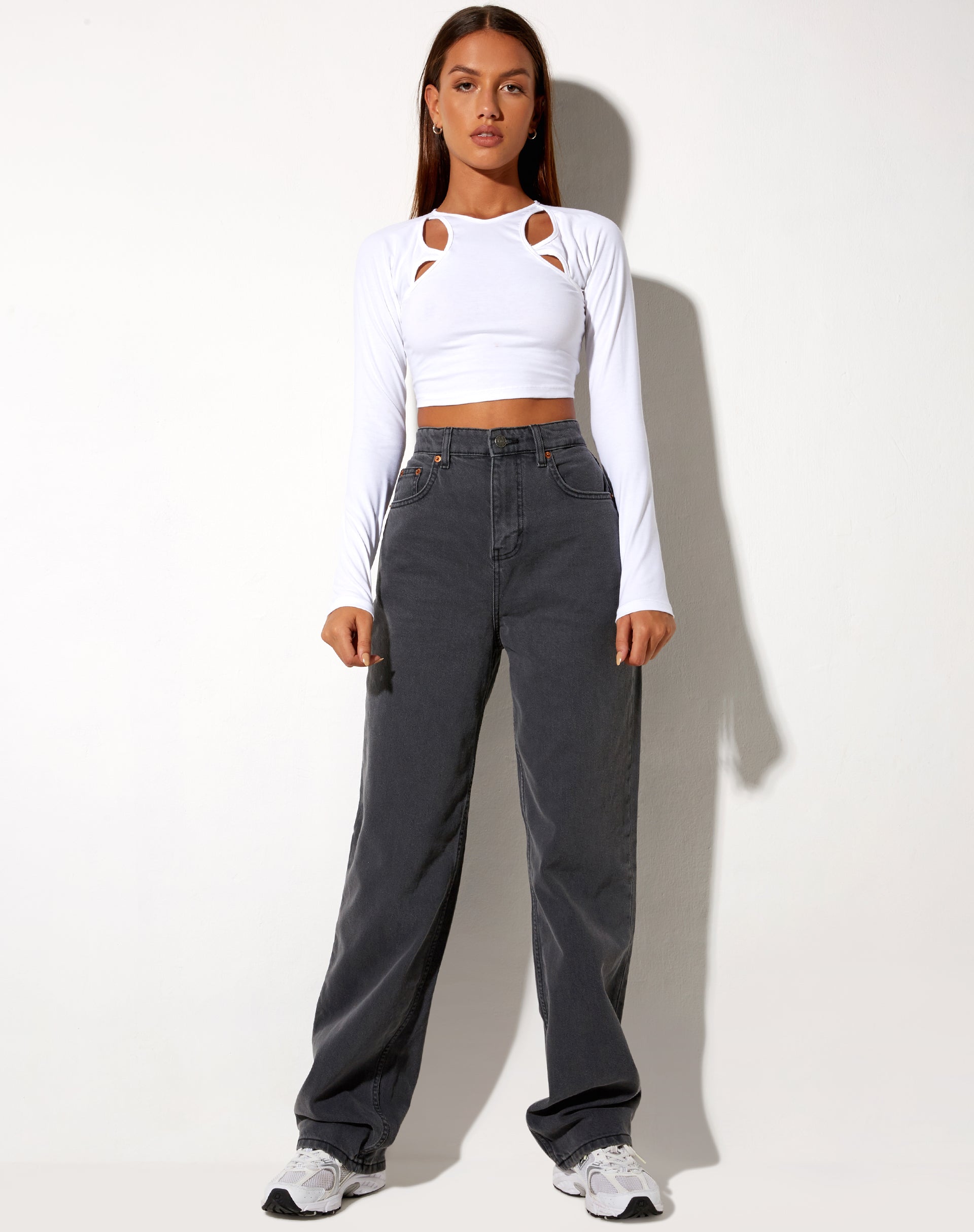 Image de Parallel Jeans en Grey Wash