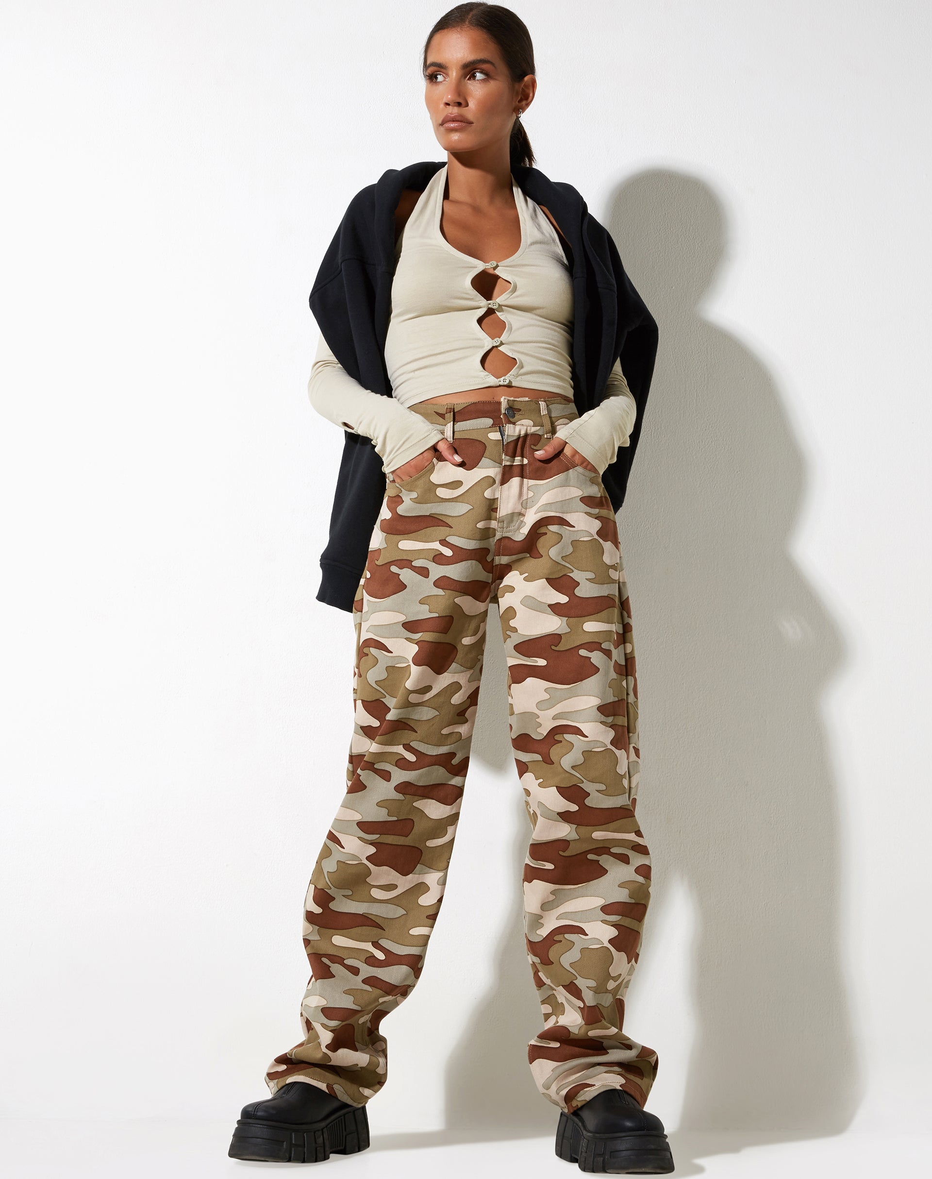 image de Parallel Jeans in Camo