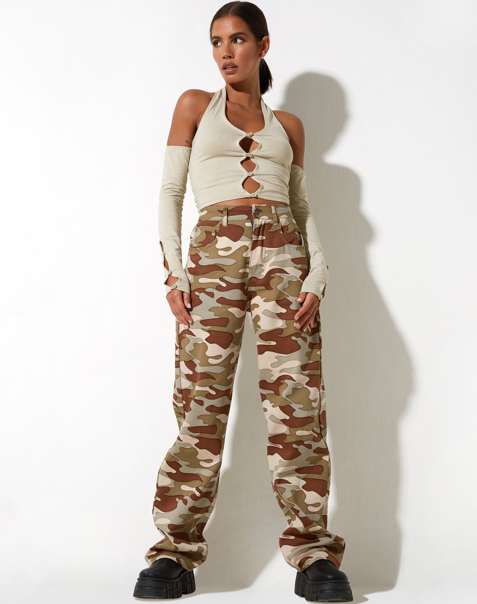 image de Parallel Jeans in Camo