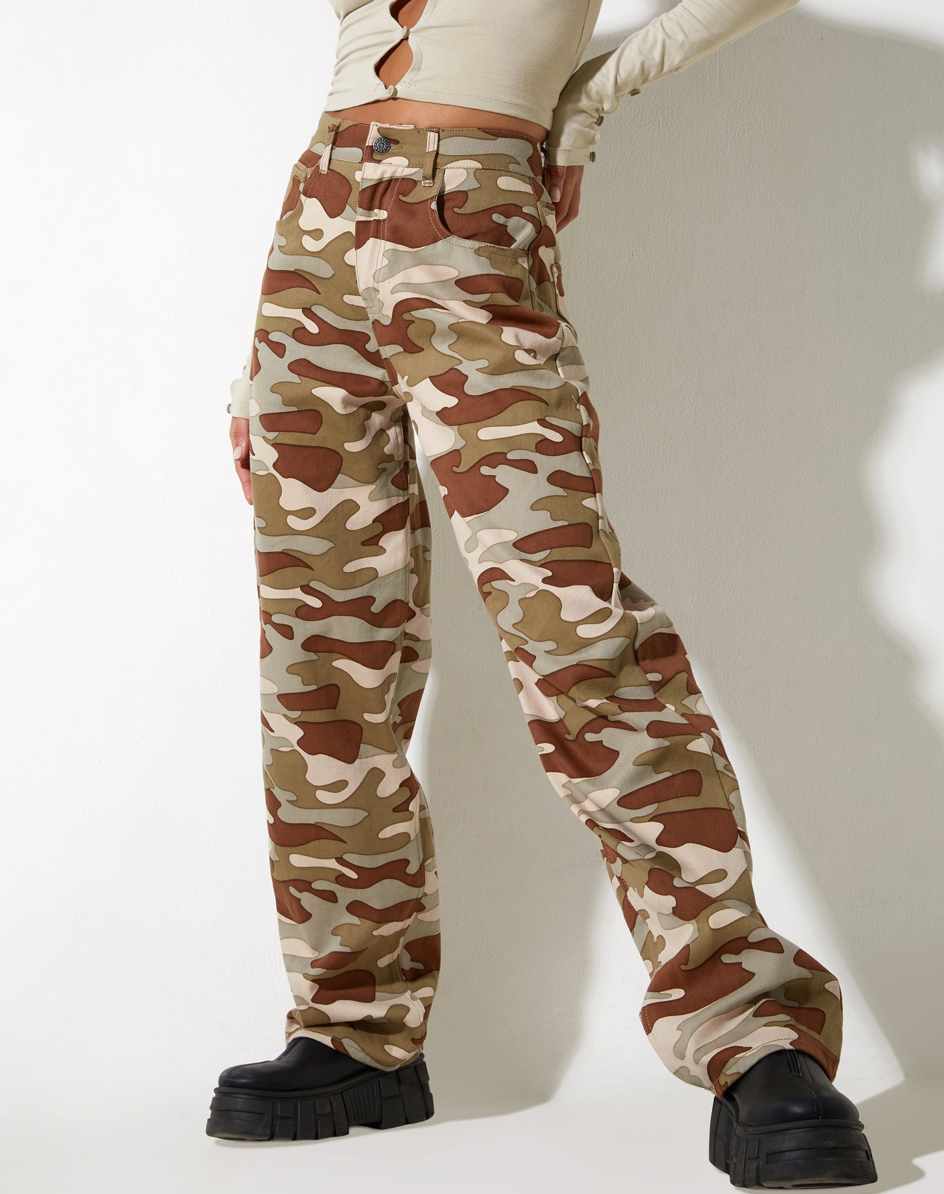 image de Parallel Jeans in Camo