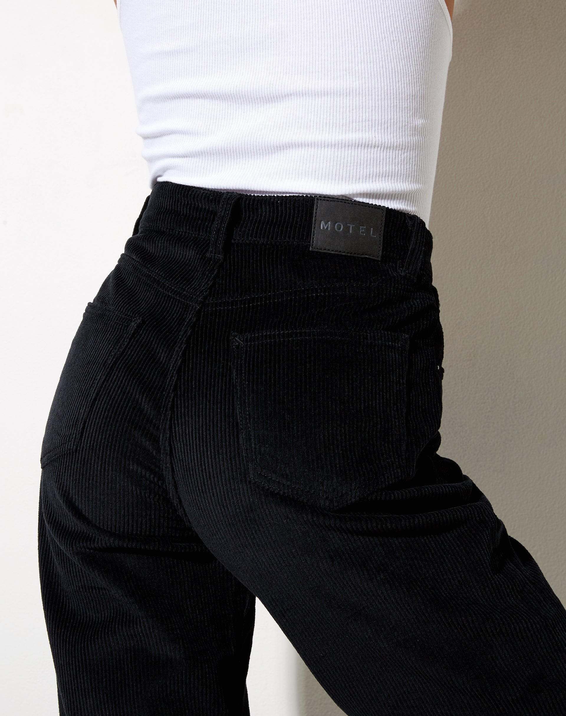 Image de Parallel Jeans in Cord Black