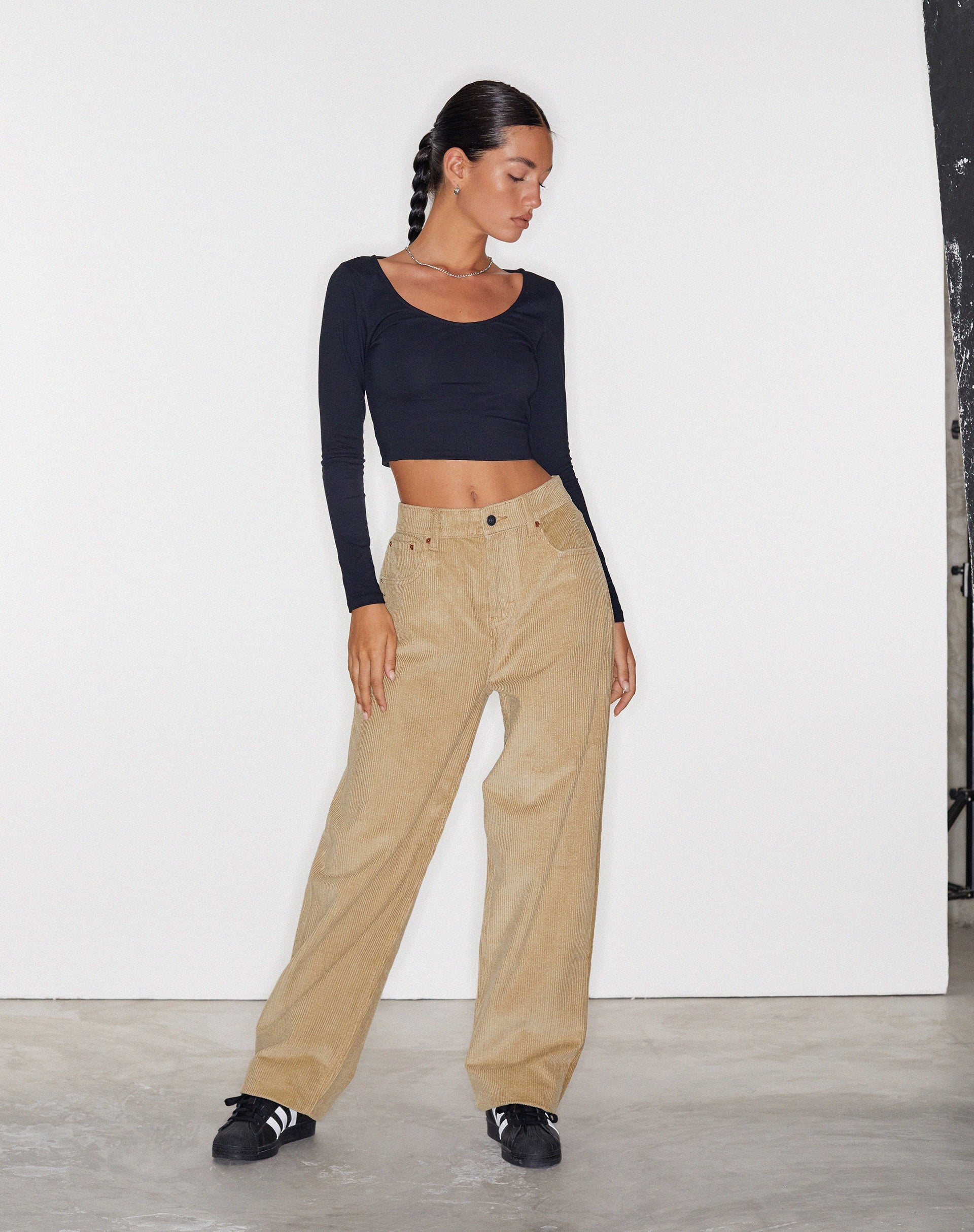 Image de Parallel Jean in Cord Sand